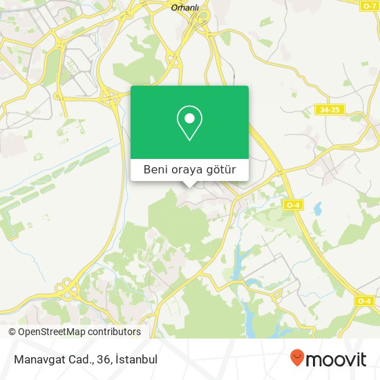 Manavgat Cad., 36 harita