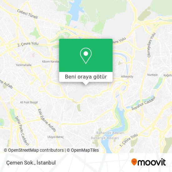 Çemen Sok. harita