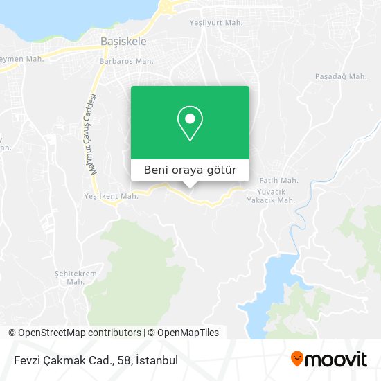Fevzi Çakmak Cad., 58 harita
