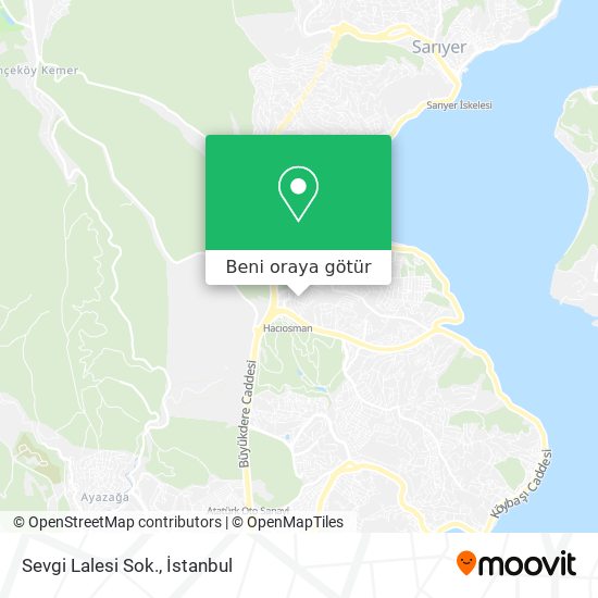 Sevgi Lalesi Sok. harita