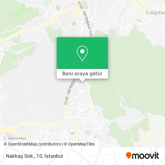 Nakkaş Sok., 10 harita
