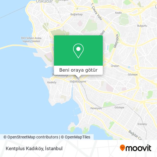 Kentplus Kadıköy harita