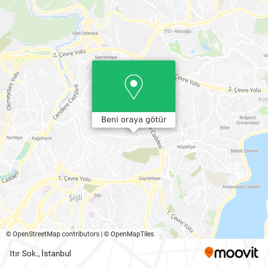 Itır Sok. harita