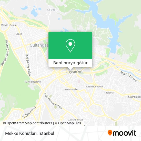 Mekke Konutları harita