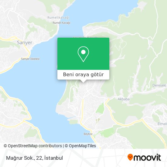 Mağrur Sok., 22 harita