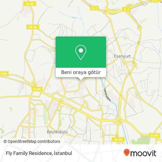 Fly Family Residence harita