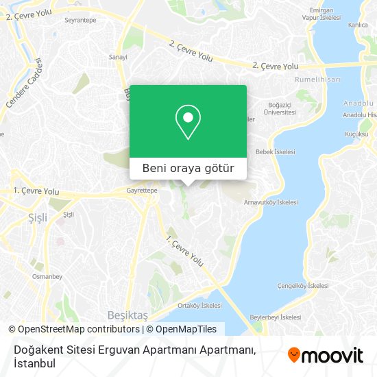 Doğakent Sitesi Erguvan Apartmanı Apartmanı harita