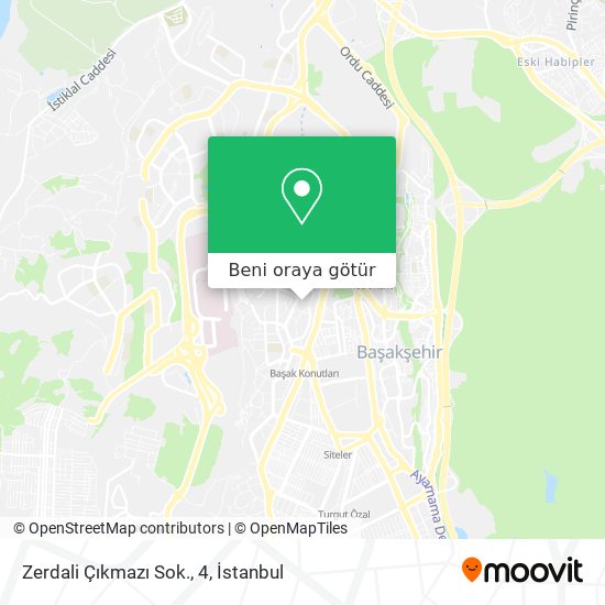Zerdali Çıkmazı Sok., 4 harita
