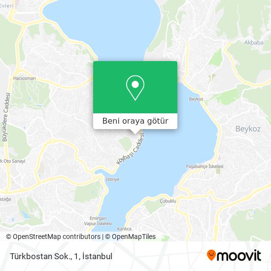 Türkbostan Sok., 1 harita