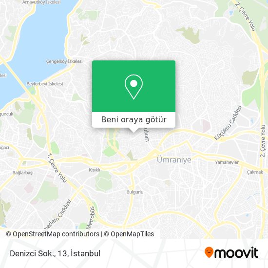 Denizci Sok., 13 harita