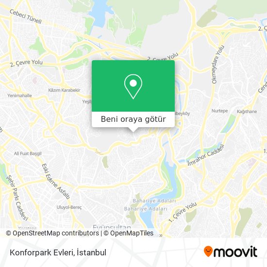 Konforpark Evleri harita