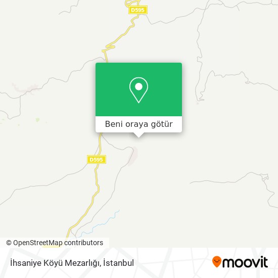 İhsaniye Köyü Mezarlığı harita