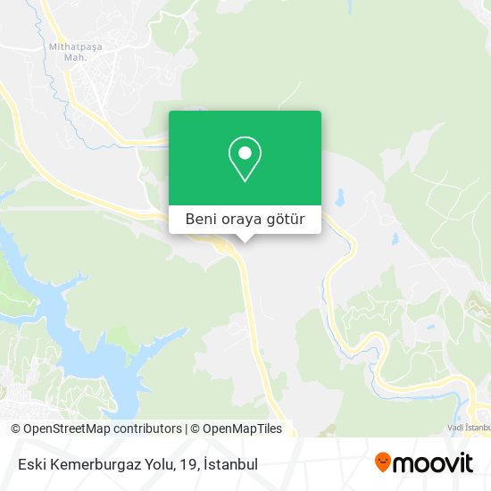Eski Kemerburgaz Yolu, 19 harita