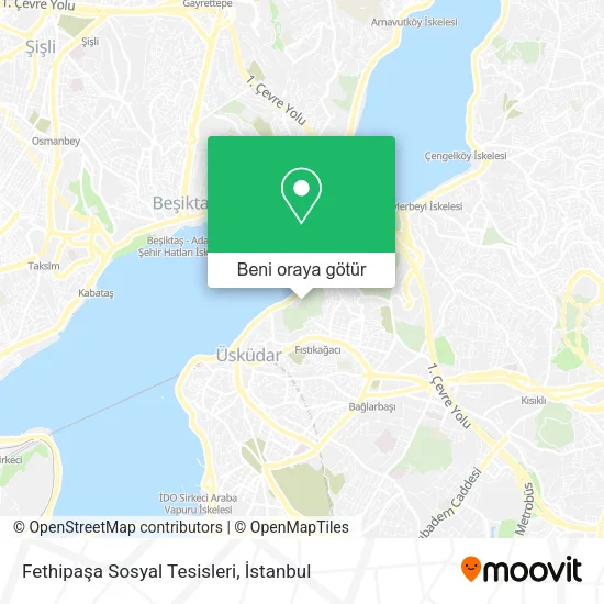 Fethipaşa Sosyal Tesisleri harita