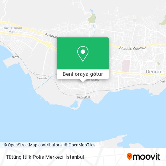 Tütünçiftlik Polis Merkezi harita