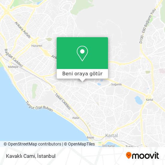 Kavaklı Cami harita