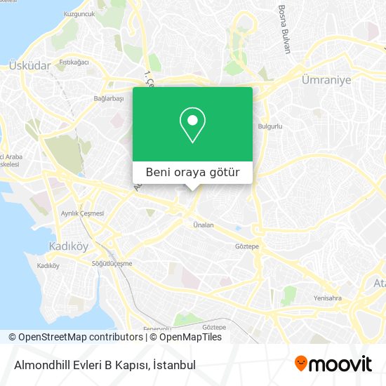 Almondhill Evleri B Kapısı harita