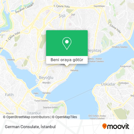 German Consulate harita