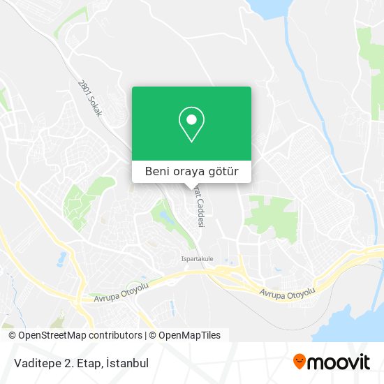 Vaditepe 2. Etap harita