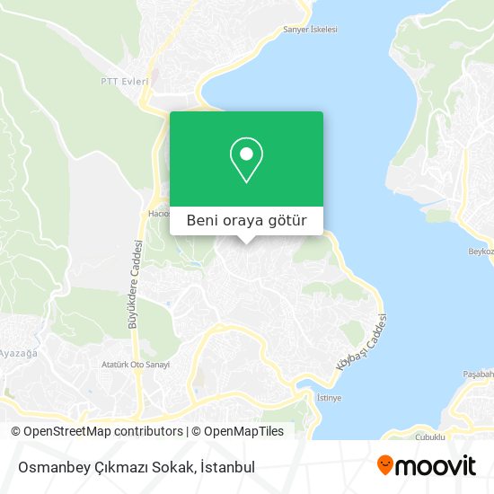 Osmanbey Çıkmazı Sokak harita
