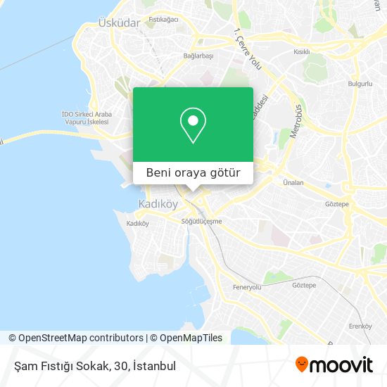 Şam Fıstığı Sokak, 30 harita