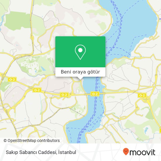 Sakıp Sabancı Caddesi harita