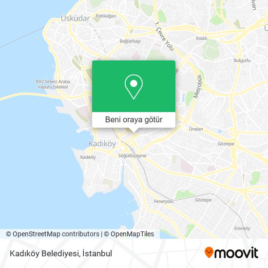 Kadıköy Belediyesi harita