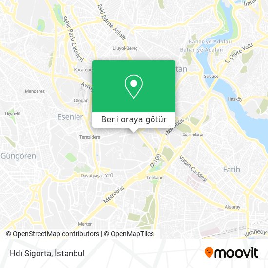 Hdı Sigorta harita