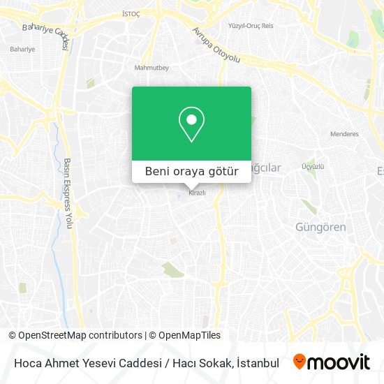 Hoca Ahmet Yesevi Caddesi / Hacı Sokak harita