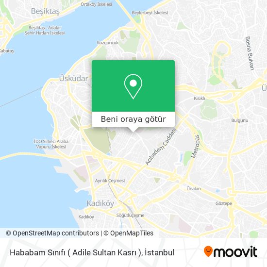 Hababam Sınıfı ( Adile Sultan Kasrı ) harita