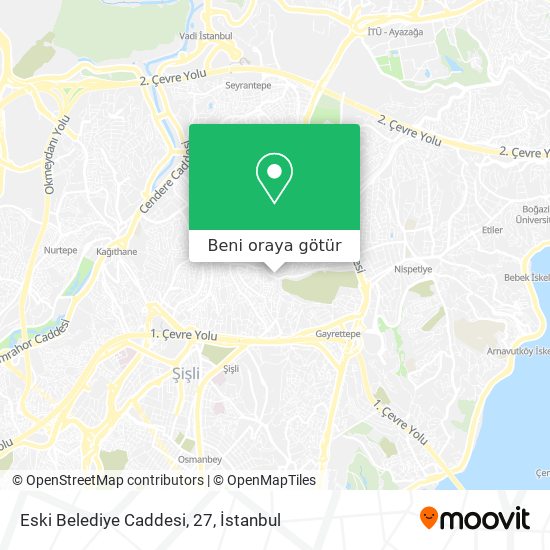 Eski Belediye Caddesi, 27 harita