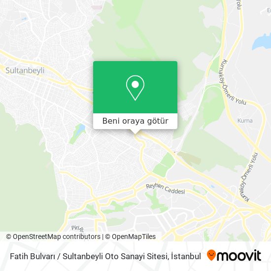 Fatih Bulvarı / Sultanbeyli Oto Sanayi Sitesi harita