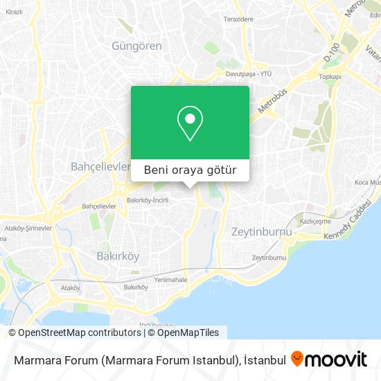 Marmara Forum (Marmara Forum Istanbul) harita
