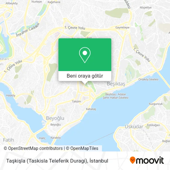 Taşkişla (Taskisla Teleferik Duragi) harita