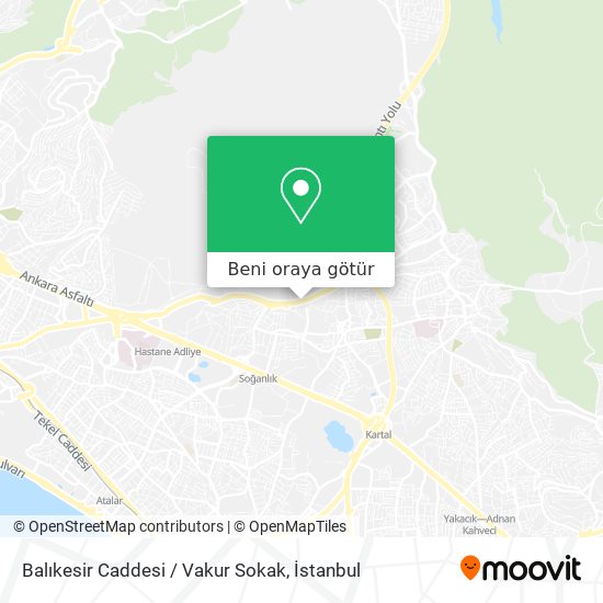 Balıkesir Caddesi / Vakur Sokak harita