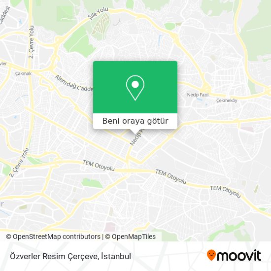 Özverler Resim Çerçeve harita