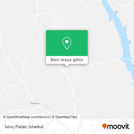 İstoç Pazarı harita