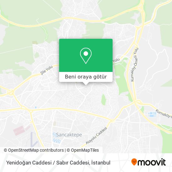 Yenidoğan Caddesi / Sabır Caddesi harita