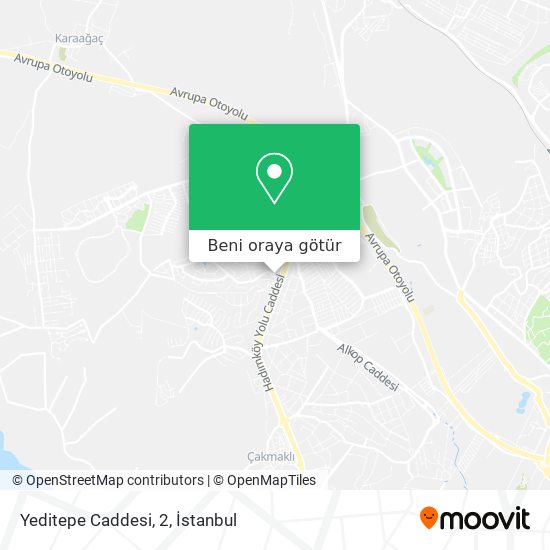 Yeditepe Caddesi, 2 harita