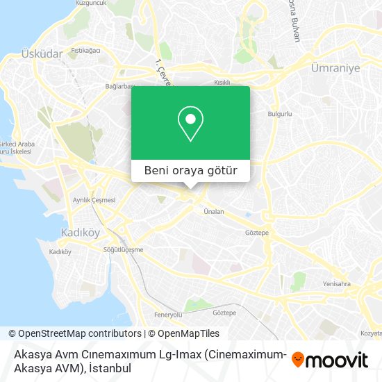 Akasya Avm Cınemaxımum Lg-Imax (Cinemaximum-Akasya AVM) harita
