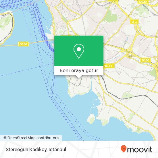 Stereogun Kadıköy harita