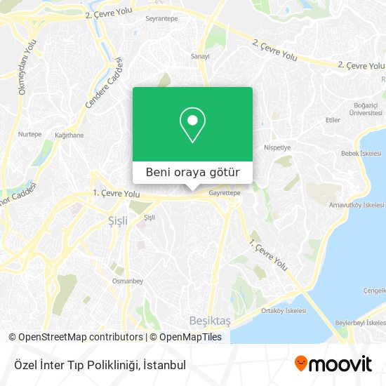 Özel İnter Tıp Polikliniği harita