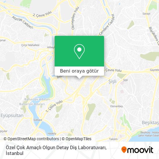 Özel Çok Amaçlı Olgun Detay Diş Laboratuvarı harita