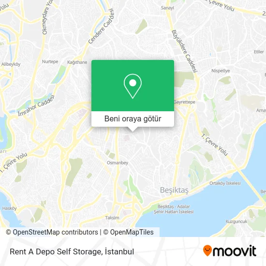 Rent A Depo Self Storage harita