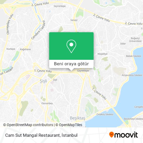 Cam Sut Mangal Restaurant harita