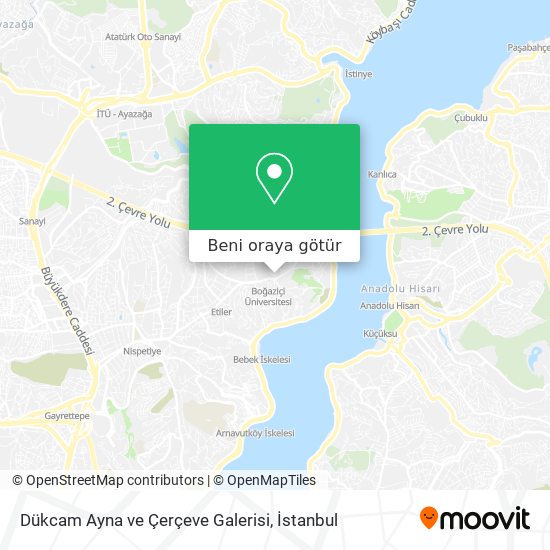 Dükcam Ayna ve Çerçeve Galerisi harita