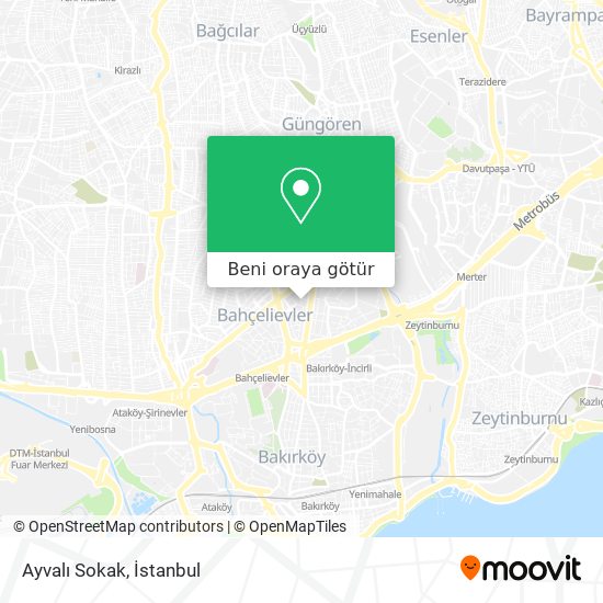 Ayvalı Sokak harita