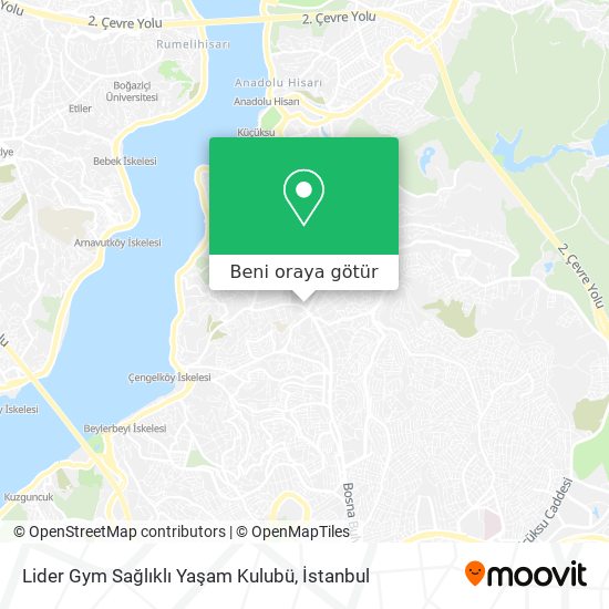 Lider Gym Sağlıklı Yaşam Kulubü harita