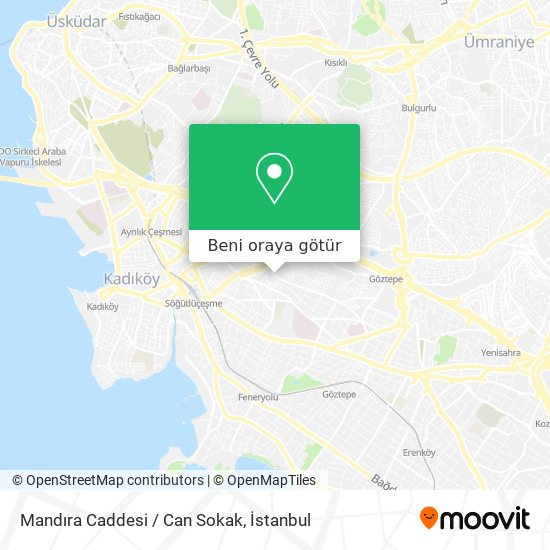 Mandıra Caddesi / Can Sokak harita