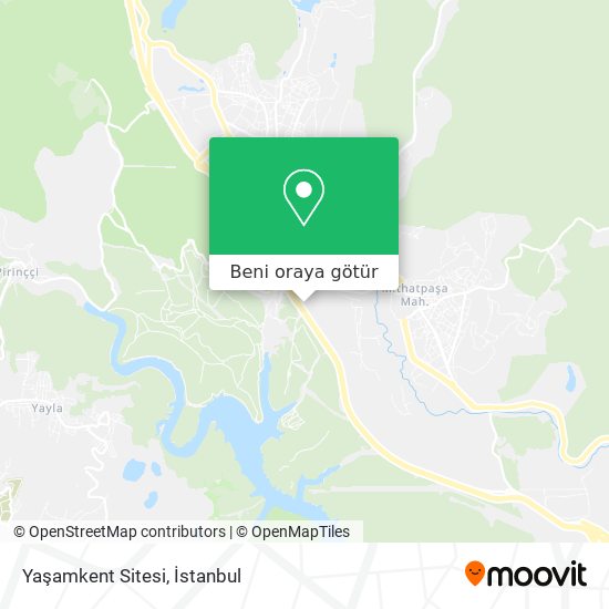 Yaşamkent Sitesi harita